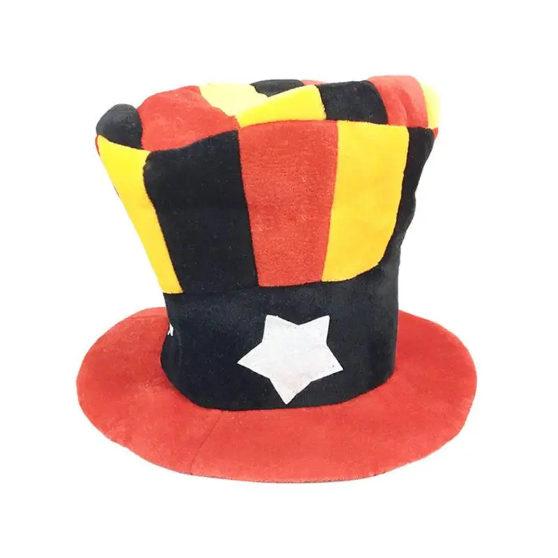 

Colorful Clown Hat Adults Carnival Party Hats Halloween Fancy Dress Decoration For Stage Show Costume Party