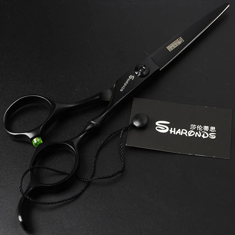 " черные japan440c ножницы для стрижки волос Парикмахерские наборы машинка для стрижки японская Парикмахерская ножницы для стрижки волос для парикмахерских ножниц - Цвет: 1  Cutting Scissors