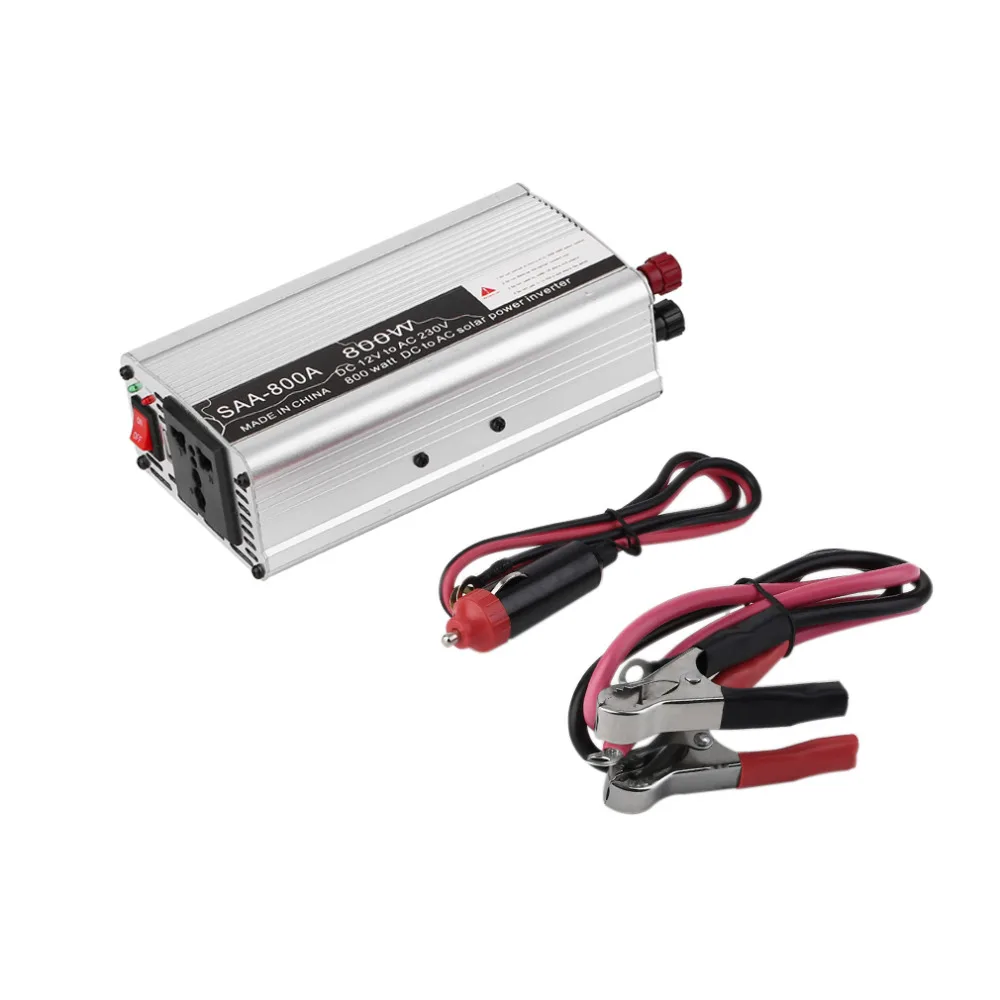 

New DC12V to AC220V Car Inverter Adapter 800/1000/1200/1500W Inverter Car Vehicle Voltage Inversor High Quality Drop Shipping