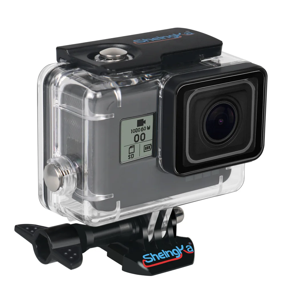 

45M Underwater Waterproof Case for Gopro Hero 5 6 7Black Action Cameras Acrylic Frame Cover Accessories for Gopro 7Black