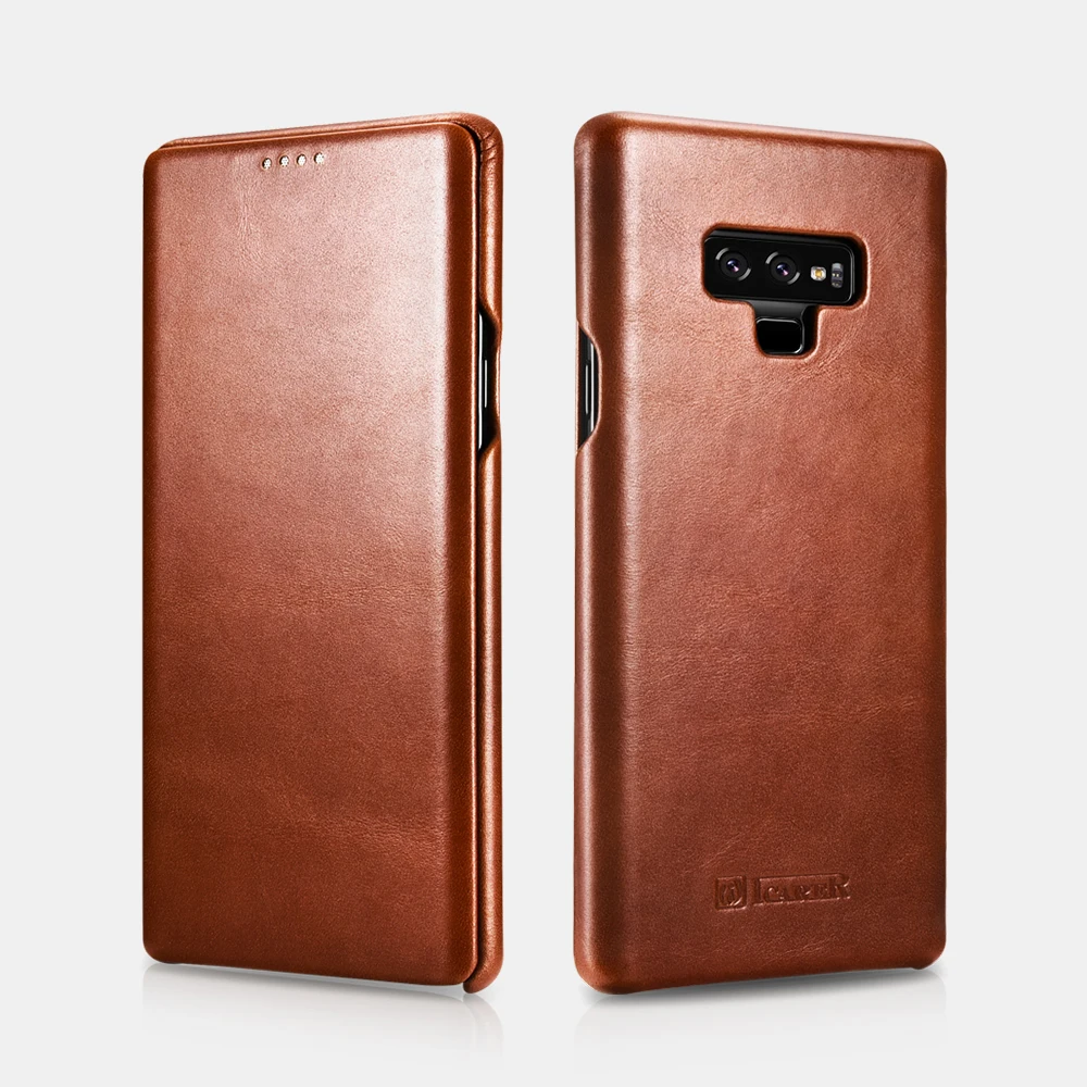 Icarer чехол из натуральной кожи для SAMSUNG Galaxy Note 9 телефона Note9 с откидной крышкой |