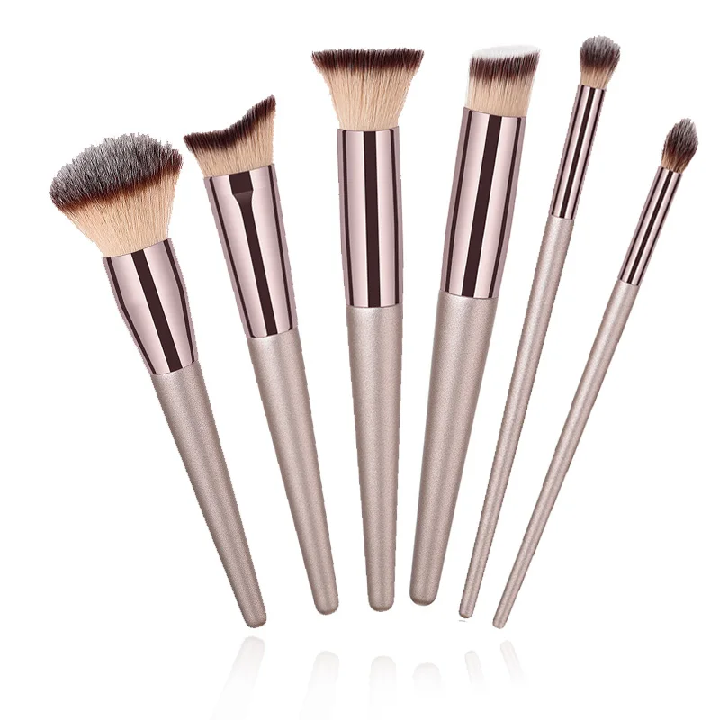 GUJHUI 1PCS Professional Makeup Brushes Set Powder Foundation Eyeshadow Make Up Nylon Cosmetics Soft Synthetic Hair 20# | Красота и