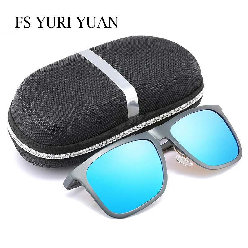 FS YURI YUAN мужские поляризованные очки для рыбалки алюминиевая оправа магния мужские велосипедные походные очки спортивные очки для рыбалки 158