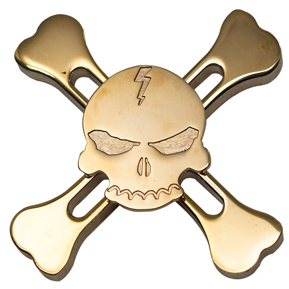 New Original Skull Torqbar Fidget Spinner Hand Tri spinner For Adult To Reduce Pressure Fidget Spinner