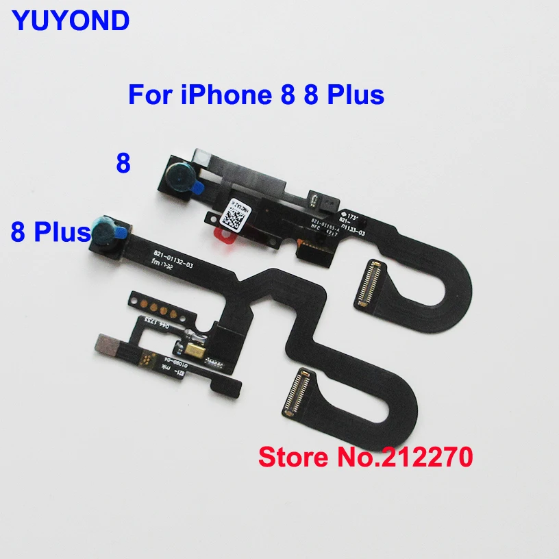 

YUYOND Front Camera With Proximity Sensor Light Flex Cable For iPhone 8 8 Plus Replacement Parts Free Shipping