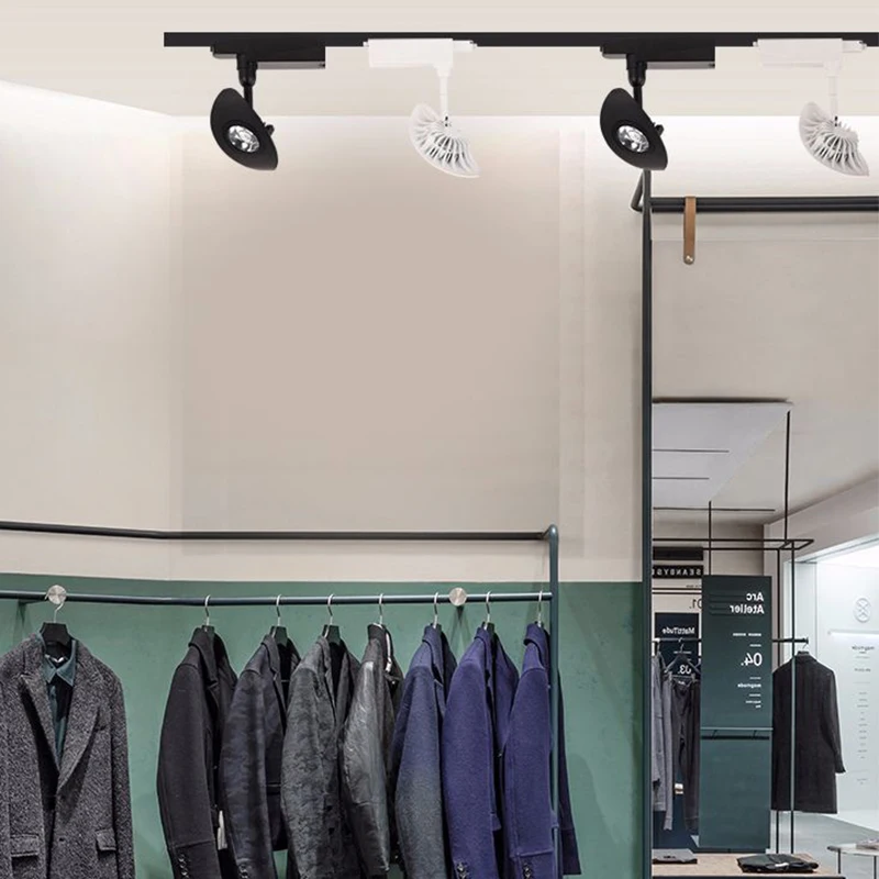 

LED Track Light LED ceiling lamp Angle Adjustable l10W 20W 30W 35W Adjustable Rail Track Lighting lamp for Clothing Shop