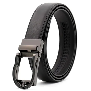 

KAWEIDA fashion man 2018 men's leisure business belt hollow Alloy double Automatic Buckle belt designer belts men high quality