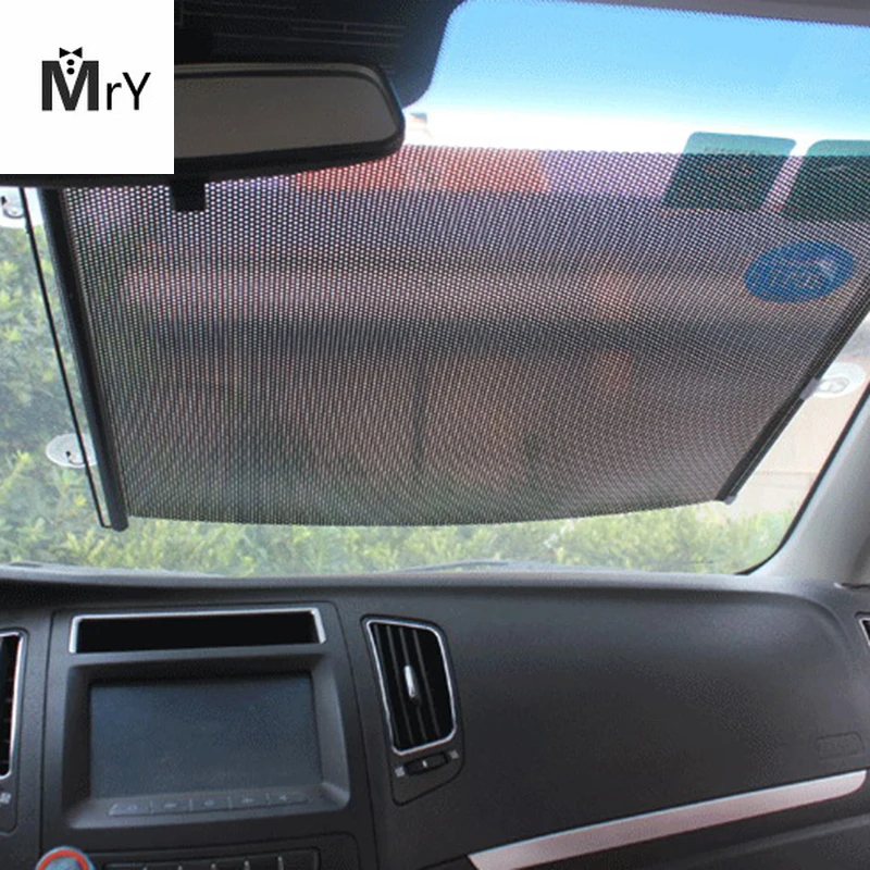 Универсальная автомобильная занавеска от солнца заднее боковое окно переднее/заднее лобовое стекло Солнцезащитный блок мигает черный чехол присоска