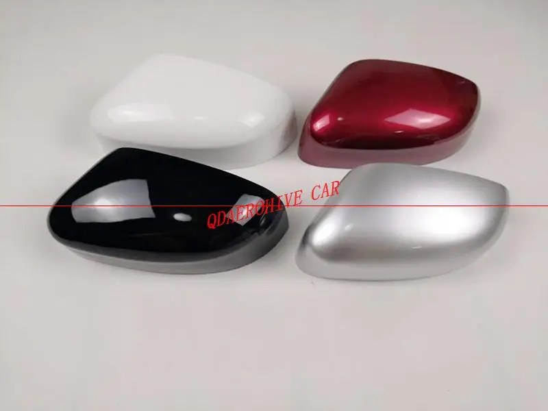 

QDAEROHIVE Side Mirror Covers Caps chrome door mirror cover high quality ABS car styling for ford focus MK3 2012-2018