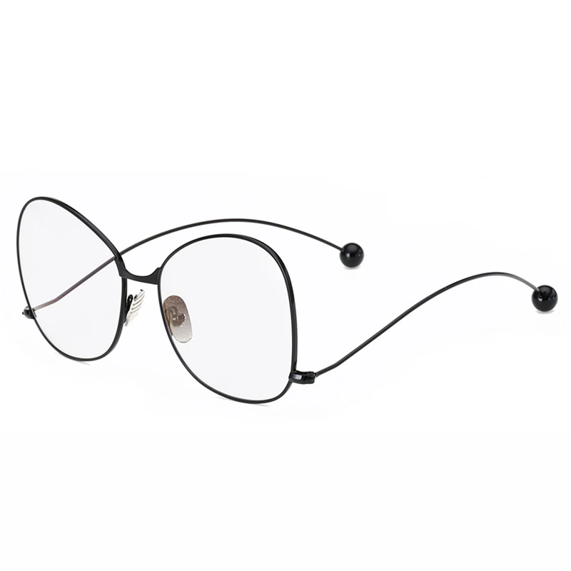 Модная оправа для очков, женские ретро очки, компьютерные оптические очки, оправа для очков, женские прозрачные линзы, Armacao de RS174 - Цвет оправы: RS174 C1