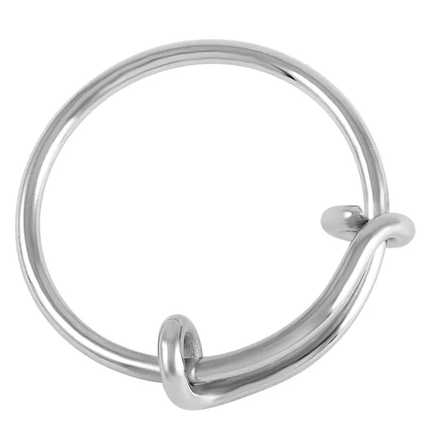 

CR-3 Wholesale low price stainless steel silver gold black color 8MM mesh finger ring fashion unisex jewelry