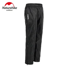 Naturehike calças à prova dwaterproof água dos homens caminhadas escalada ciclismo bicicleta à prova de chuva windstopper ao ar livre calças de chuva de náilon(China)