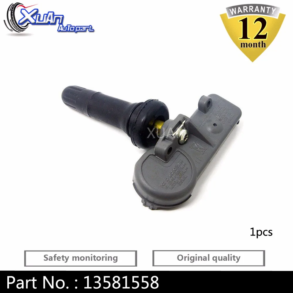 XUAN 1 PCS Tire Pressure Monitor Sensor TPMS 13581558 For Buick Enclave
