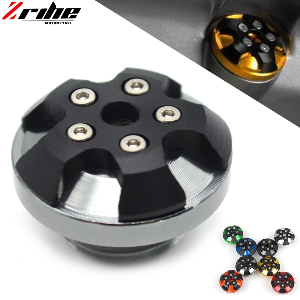 

CNC motorcycle m20*2.5 magnetic engine oil filler cap Moto Bike Engine Oil Cap cover For Yamaha kawasaki ducati honda Triumph
