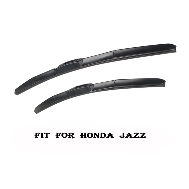CNparts Car Windshield Rubber Front Wiper Blades Arm Kit For Honda Jazz 2016 2014 2013 2002
