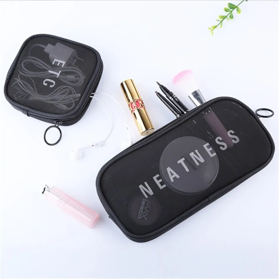 Women's Handy Transparent Travel Cosmetic Bags Variations 3