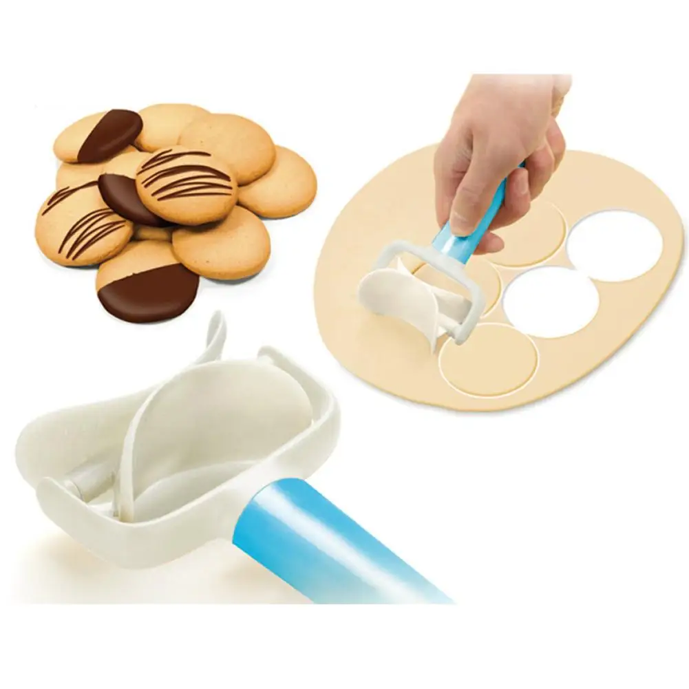

1pcs New arrivals DIY Baking Tools Round Gear Shape Rectangular Biscuit Roller Tool Fondant Cake Biscuit