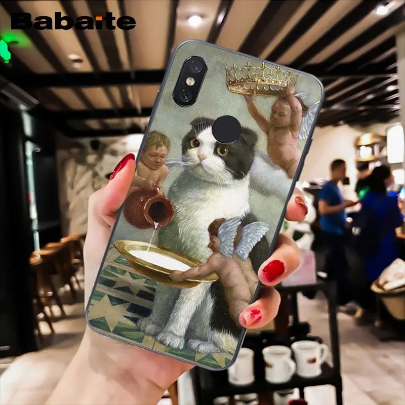 Funny Leonardo da Vinci Mona Lisa Pat Cat Art Aesthetics painting