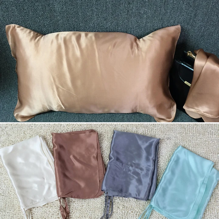 100 Silk Pillow towel / Pillow cover 72cmX52cmpillow handbagpillow