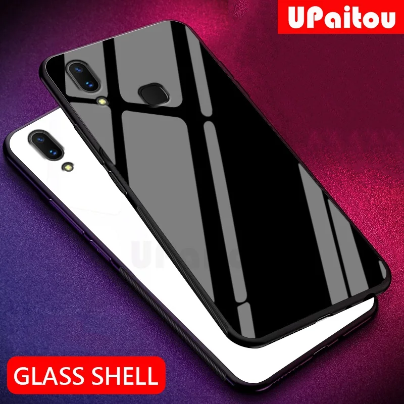 UPaitou Luxury Tempered Glass Case for VIVO V15 Pro V11 Pro V11i Case TPU Bumper Shockproof Case for vivo v11 Back Cover UPaitou Luxury Tempered Glass Case for VIVO V15 Pro V11 Pro V11i Case TPU Bumper Shockproof Case for vivo v11 Back Cover