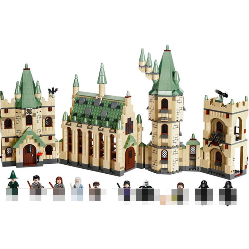 

New Arrival 16030 1340pcs Harry Potter Hogwart's Castle Building Blocks Kit Set Building Blocks Bricks Toys Fit For 4842 friends