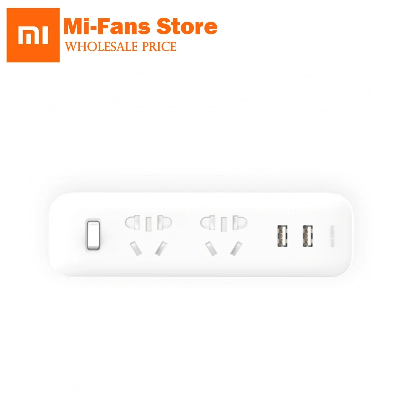 Xiaomi Mijia, сетевой адаптер, портативный переходник для путешествий, для дома, офиса, 5 В, 2.1A, 2 USB, быстрая зарядка