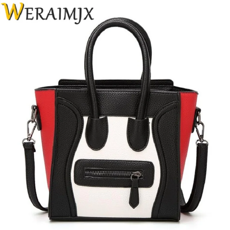 

WERAIMJX Medvedkovo Fashion PU Leather Handbag Ladies Big Bolsa Feminina Bags for Women 2017 Bolsos Mujer Large Handbags MJ301