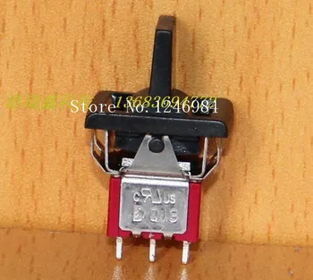 

[SA]P14 single tripod third gear handle single black reset button switch 3MS3 Taiwan Deli Wei Q13--50pcs/lot