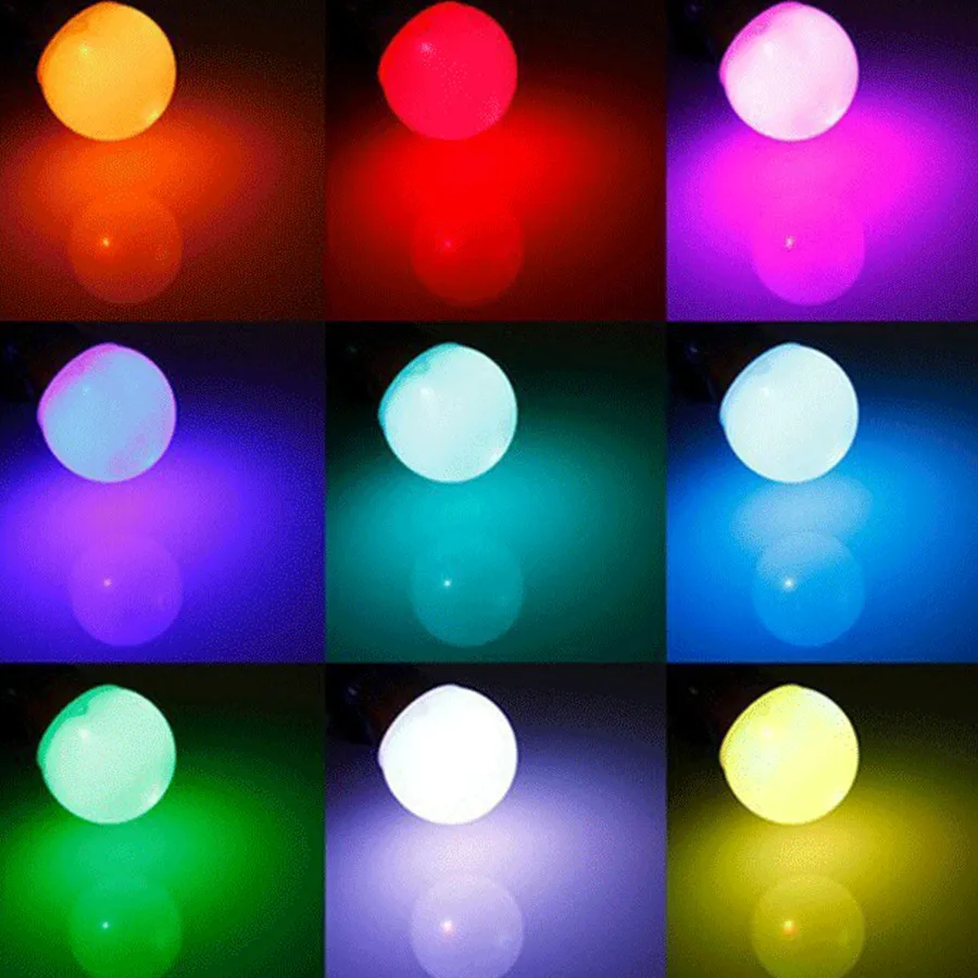 Точечная лампа светодиодная RGB E27/B22/E14 с регулируемой яркостью волшебное