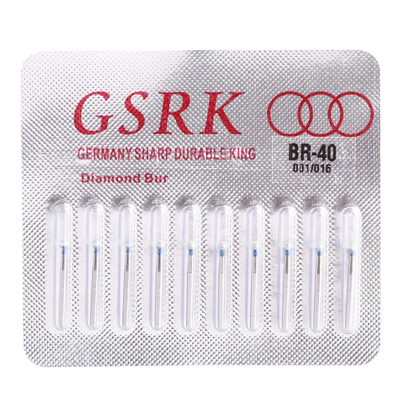 

10 Pieces/Pack Dental Lab High speed Burs Dental Tungsten Steel Carbide Burs for High Speed Handpiece Bit