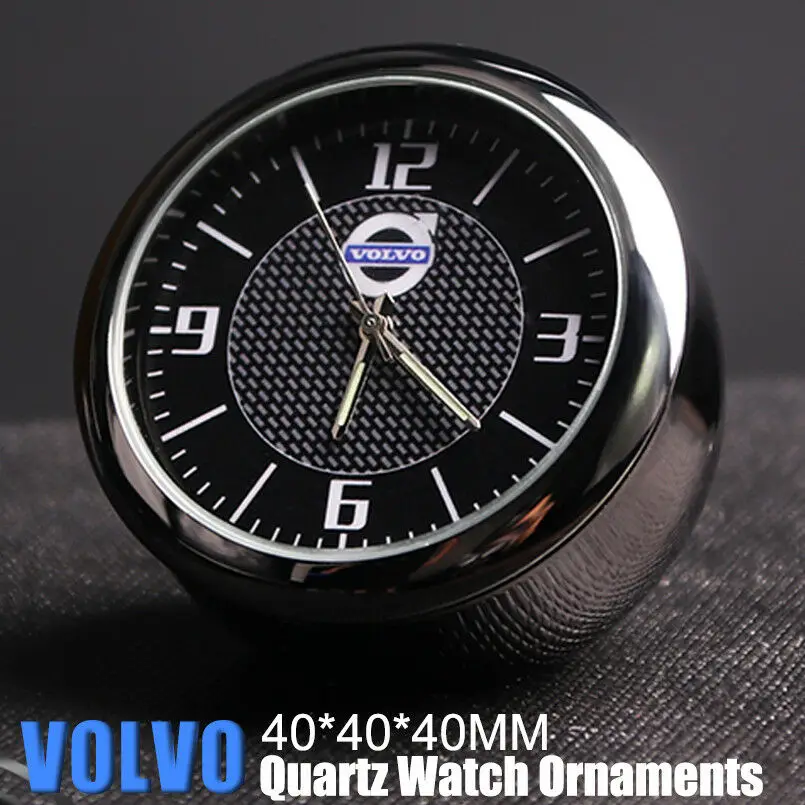 

Car Clock Refit Interior Luminous Electronic Quartz Watch Ornaments For VOLVO