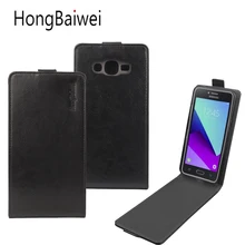 Кожаный флип-чехол для samsung Galaxy J2 Prime J1 мини J3 J5 J7 Prime A3 J3 A5 J1 Европейская версия G530 S7 S8 плюс A8 крышка