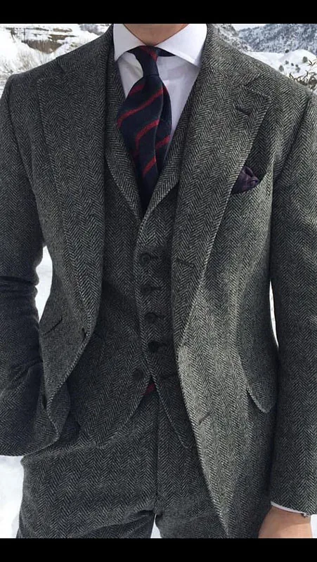 2018 latest coat pant designs grey man suit for business