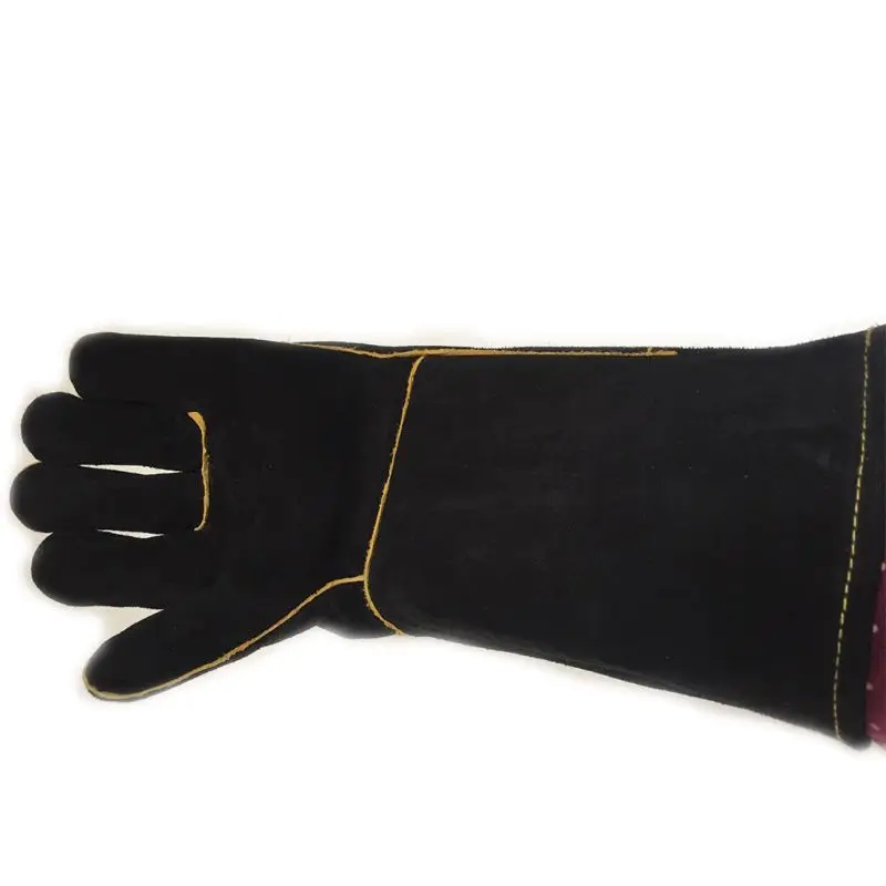 Soldagem para Churrasco Resistente ao Calor para Soldadores Par de Couro Acampamento Luvas Cozinhar Lareira Jardinagem Faça Você Mesmo Trabalho Madeira L29k 1 6 cozinhar lareira jardinagem diy trabalho madeira l29k