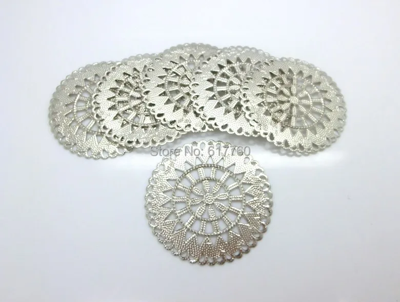 Бесплатная shipping-50Pcs украшения круглые соединители DIY ювелирное изделие