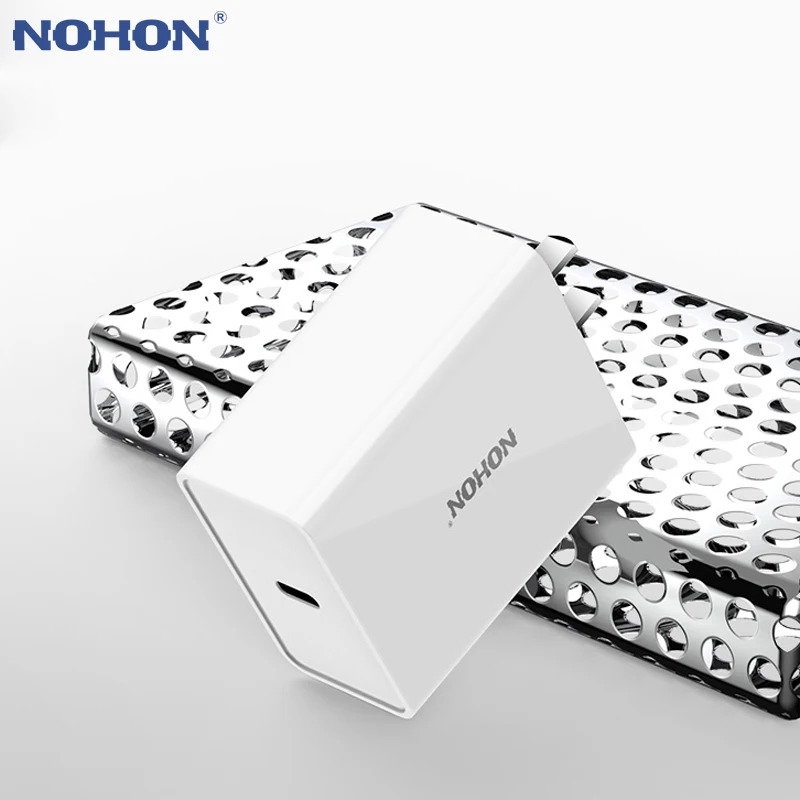 NOHON usb type C PD зарядное устройство для iPhone X 8 Plus 8 MacBook USB-C зарядное устройство Быстрая зарядка 45 Вт адаптер питания питания