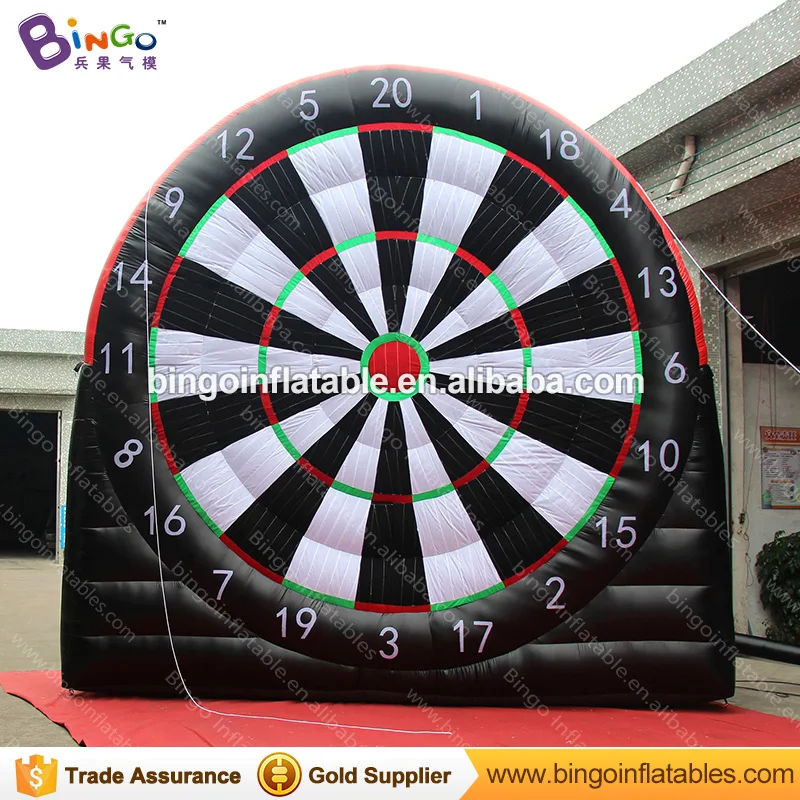 US $1.480.00 5M5M Board Game Inflatable Soccer Dart Board Giant Inflatable Games Inflatable Football Dart Board Toys for Children N Adults