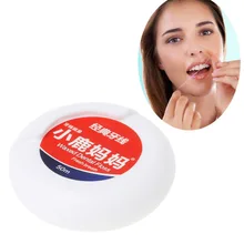 Олененок мама 1 коробка 50 м зубная нить Зубы Чистая зубная нить зубочистка зубы Флоссер 4,5 см