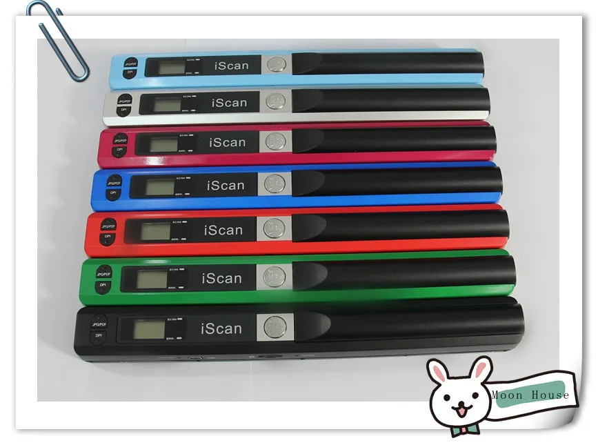 iScan 900DPI Wand Portable Scanner Document Usb Scanner Mini Portable