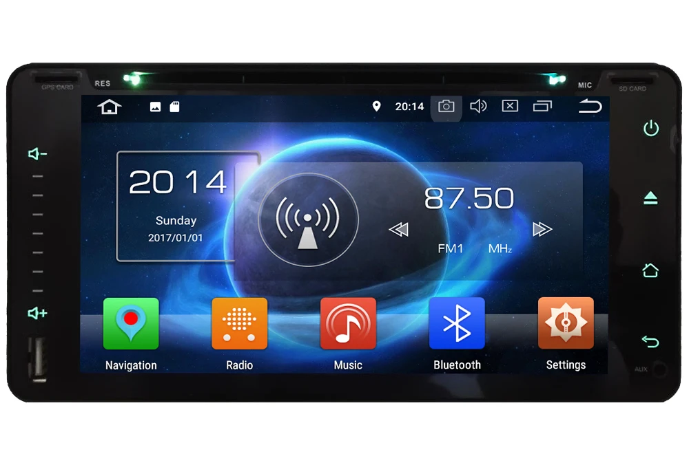 Best KLYDE 4G Android 8 Octa Core 4GB+32GB Car DVD Multimedia Player For Toyota Corolla EX Camry RAV4 Prado Vios Rush 4Runner Tundra 0