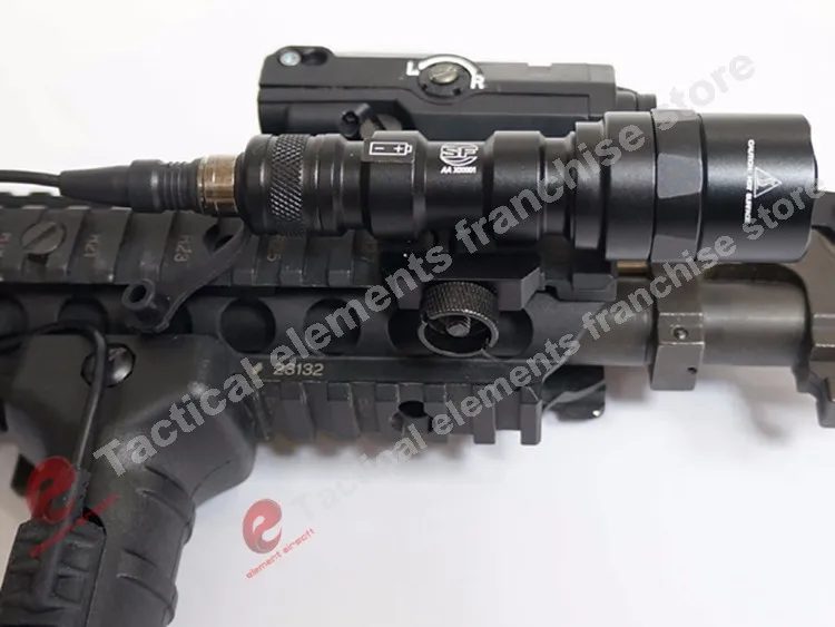 Lumens de Alumínio Elemento Airsoft Surefir Armas Luz Gunflashlight 200 Portátil Led Tocha Caça Lâmpada Ex399 M300aa 13 Cheap Luzes de armas