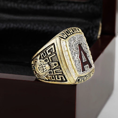 2002 Los Angeles Angels MLB Mundial de Béisbol Campeonato Anillo Con Ventiladores de Caja de Madera De Alta Calidad El Mejor Regalo Tamaño 10 13|gifts ireland|gift magnetgift cow - AliExpress