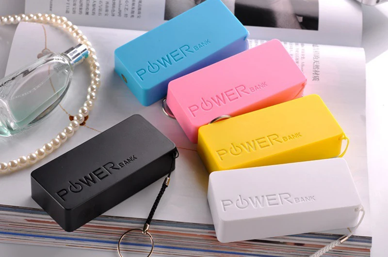 Mobile Power Bank 5600mAh USB 18650 External Battery carregador de bateria portatil for all phone