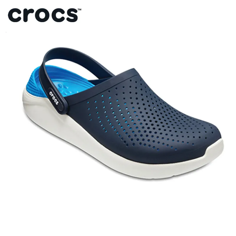 CROCS LiteRide Clog Clear Stock Sports Sandals for Men women Outdoor Beach Sandals Quick Dry Crocs-shoes Limited Sale