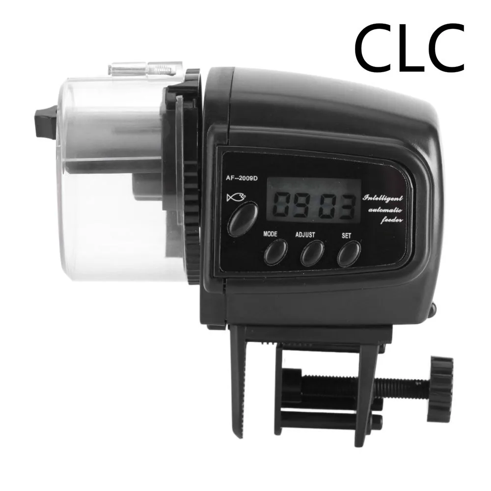 

LCD Electronic Automatic Fish Feeder Dispenser Timer Automatic Tank Food Feeding Machine Aquarium Auto Fish Feeder Timer
