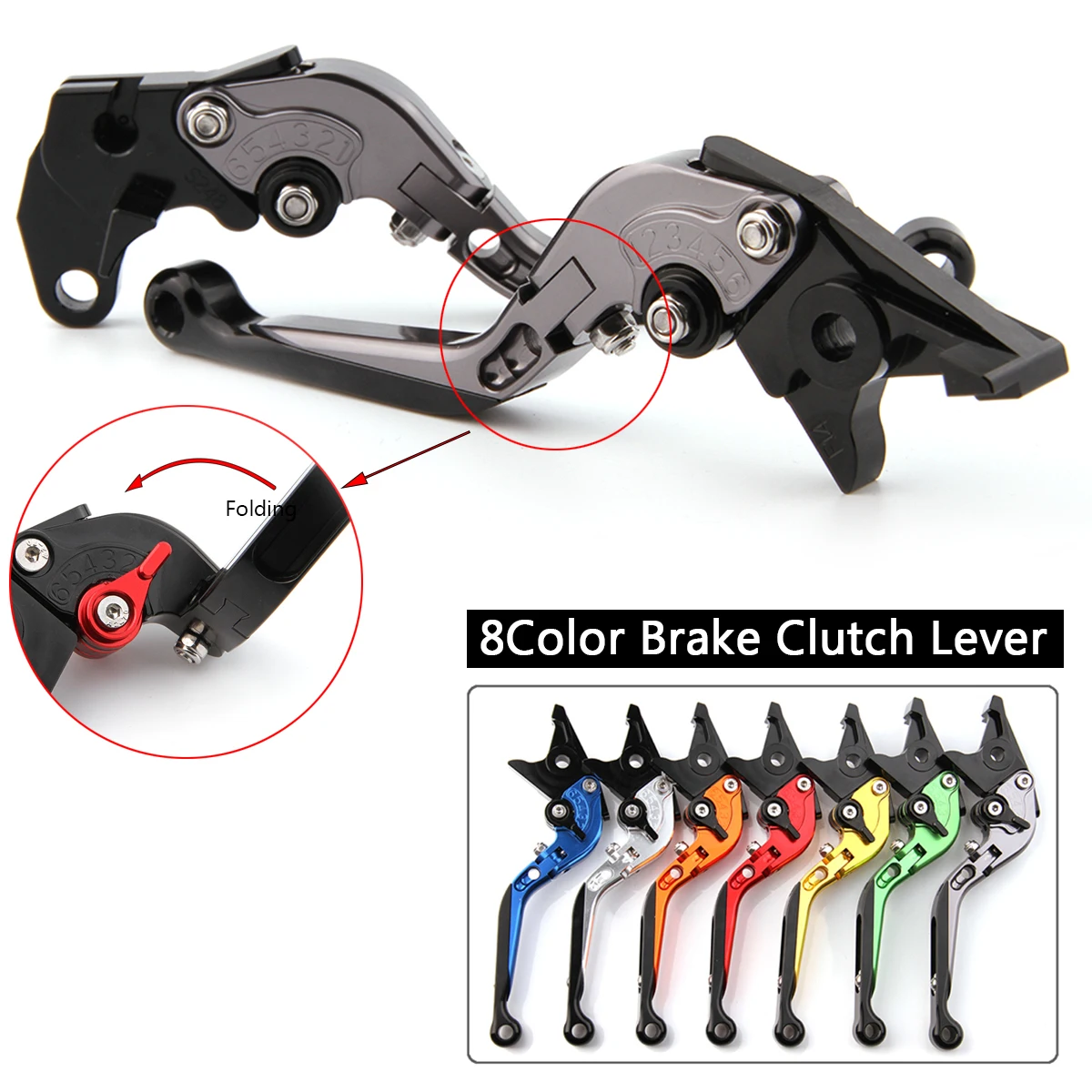 

CNC Levers For BMW R1200 R1200RT R1200GS K1600 Adventure Motorcycle Racing Adjustable Folding Extendable Brake Clutch Levers