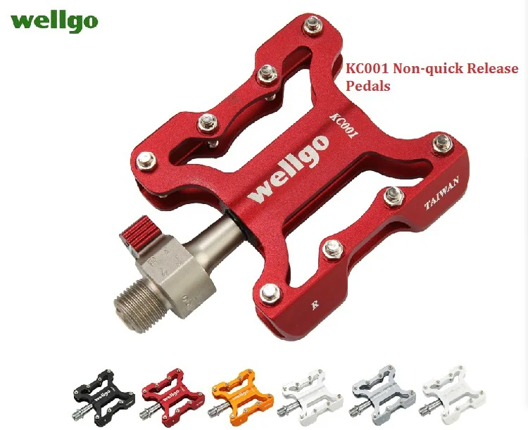 Велосипедные педали Wellgo KC001 сверхлегкие не быстро снимаются подшипники