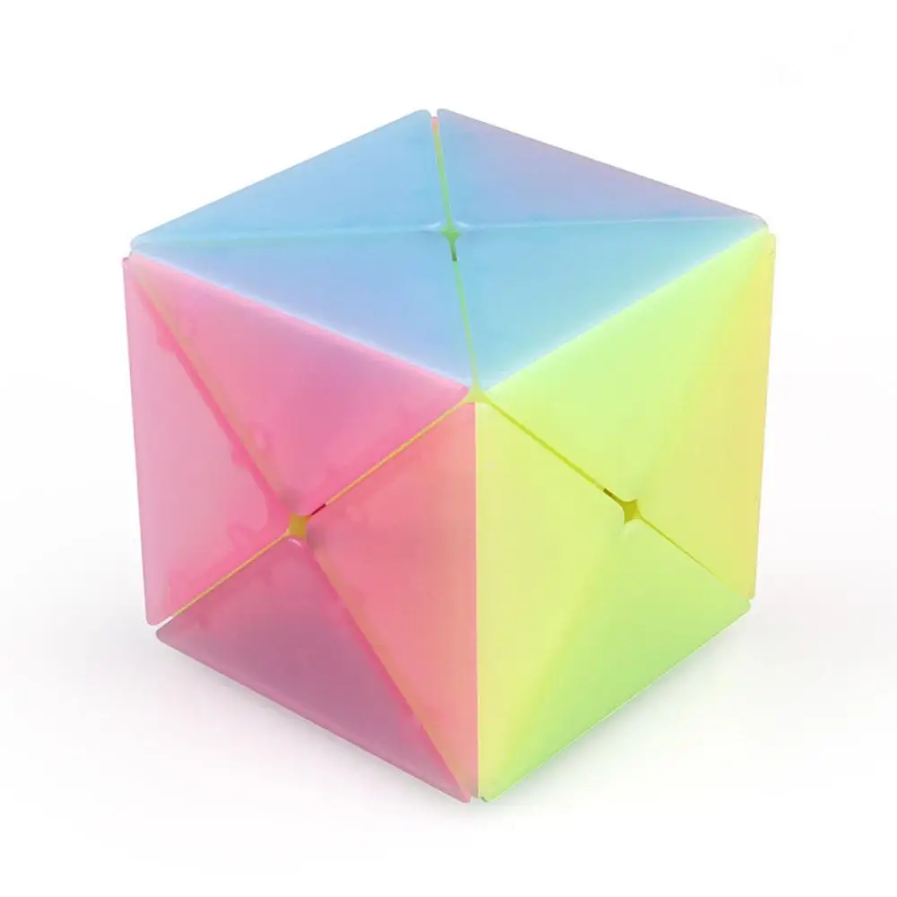 

Simple Jelly Color Magic Cube Stress Reliver Toy for Infant Student Kids
