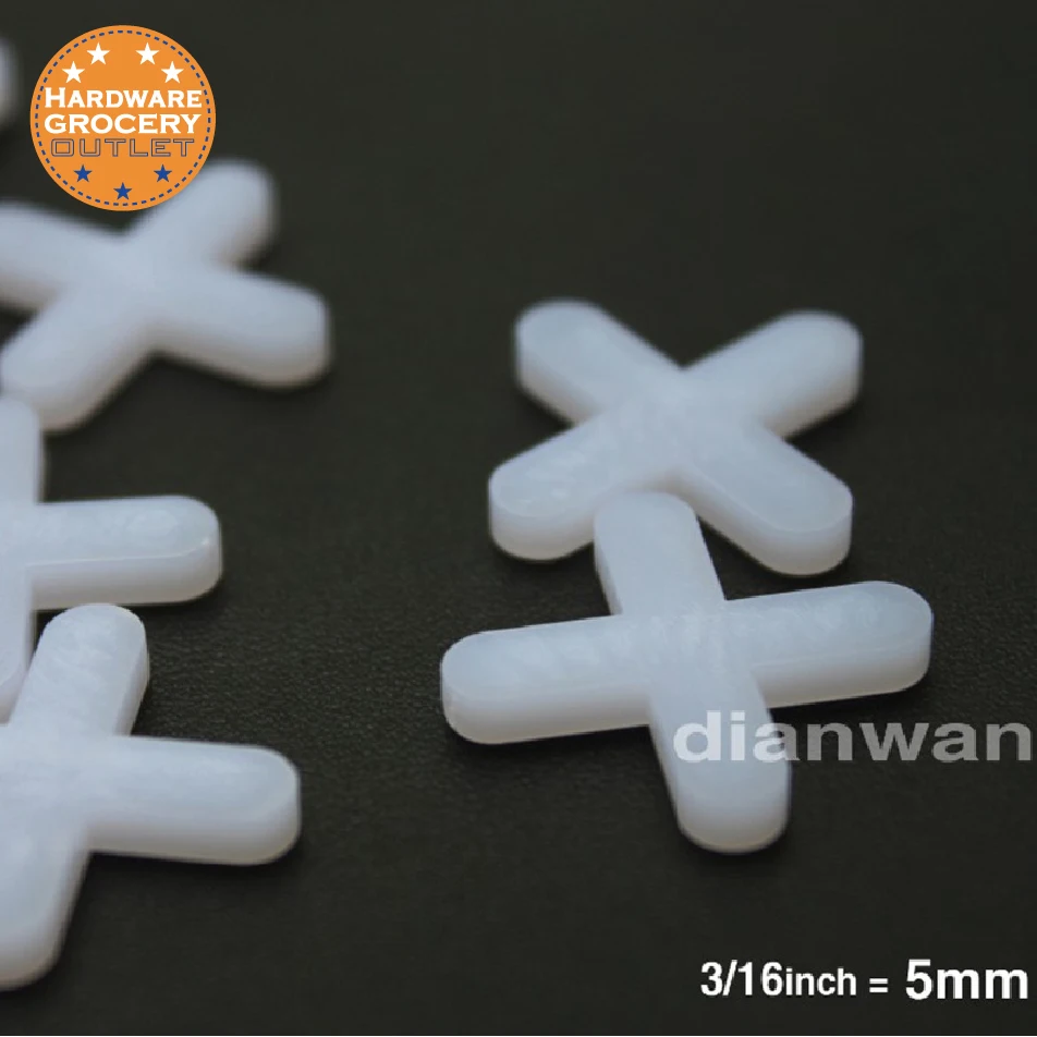 5mm.Tile Spacers for Spacing of Floor or Wall Tiles, 1000pcs