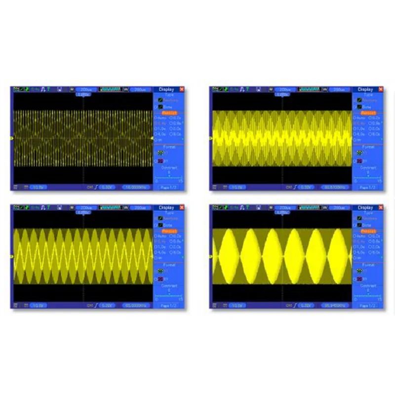 Hantek 2 in1 цифровой осциллограф DSO4072S DSO4102S DSO4202S 70 МГц 100 200 МГц 2CH двухканальный осциллограф